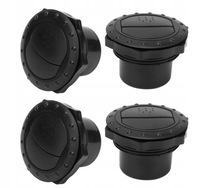 фото thumb №11, Выход воздуха диффузор fi 60mm чёрный 4 sztuk