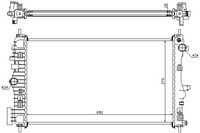 фото thumb №2, Радиаторов двигателя chevrolet malibu opel insignia a