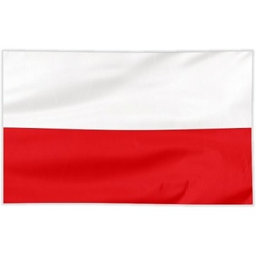 Флаг Польши, гладкий, 120/75 см.