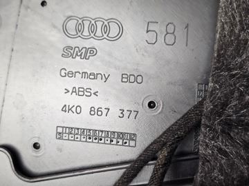фото thumb №9, Боковина двері оббивка лівий зад audi a6 c8 європа 4k0867377