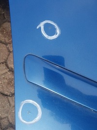 фото thumb №8, Двері задня праве lz5c audi a4 b6