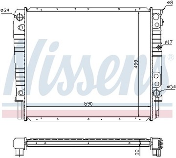 фото thumb №10, Радиаторов двигателя nissens nis 65531a