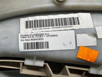 фото thumb №10, Оббивка боковина двері skoda octavia ii перед лівий європа bananowy ivory