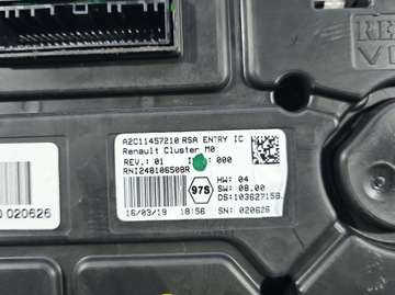 фото thumb №8, Спідометр  dacia duster ii 18- a2c11457210 1.6 16v h4m740 європа