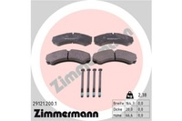 фото thumb №14, Гальмівні колодки гальмівні перед zimmermann do iveco daily iii/iv 99-06