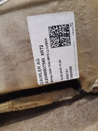 фото thumb №10, Mercedes glk x204 09-15 обшивка перед задняя a2046801041 usa