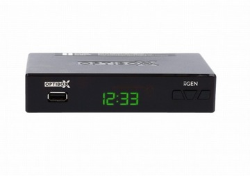 Тюнер-декодер H.265 DVB-T2/HEVC OPTICUM с дистанционным управлением
