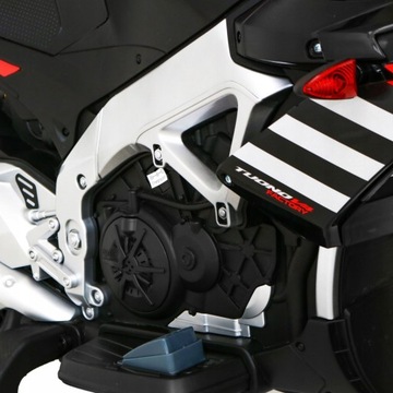 Электромобиль, детский аккумуляторный мотоцикл Aprilia В подарок.