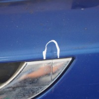 фото thumb №11, Mini r50 r52 бампер передній hyper blue - a28