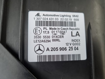 фото thumb №15, Mercedes c класс 205 w205 лампы полный led performance 2059062404 2059062504