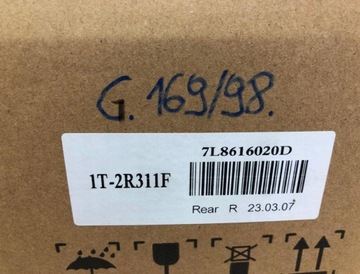 фото thumb №15, Амортизатор повітряна подушка правий зад 7l8616020d do vw touareg porsche cayenne 9pa