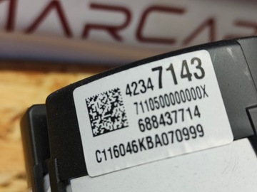 фото thumb №6, Набор стартовый компьютер спидометр замок зажигания комплект opel karl 12673618