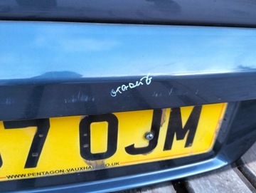 фото thumb №9, Крышка зад стекло opel signum рестайлинг цвет z168 годы 2005-2008