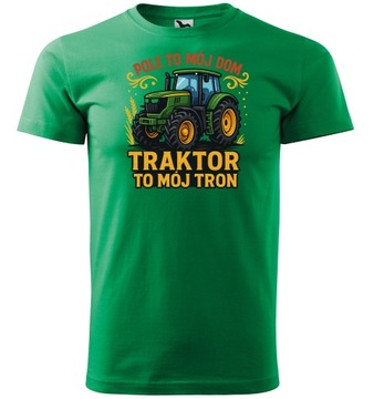 Поле -это мой домашний трактор -мой трон, подарок T -Form для XXL Farmer