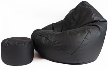 Пуф Кресло XXXL ЧЕРНЫЙ sako poufs подарочный шар