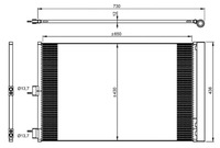фото thumb №9, Конденсатор кондиціонера mercedes a w176 cla c117 cla shooting brake