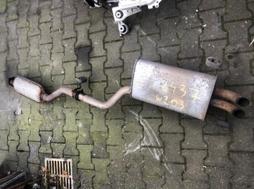 фото thumb №1, Mercedes c клас w203 вихлоп глушник 2034910101