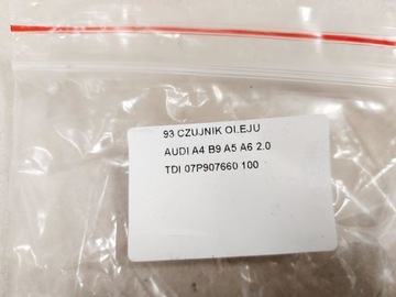 фото thumb №6, Audi a6 c7 vw skoda seat датчик уровня масла 07p907660 audi a6 c7 дизель
