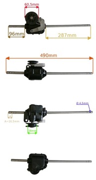 ПЕРЕДАЧА ПРИВОДА КОСИЛКИ NAC LS50-680-HS