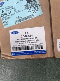 фото thumb №7, Молдинг защитная бампера задняя ford focus 2018- оригинальный номер 2310634