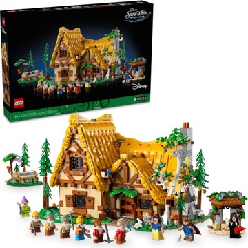LEGO Disney 43242 «Белоснежка и Хижина семи гномов»