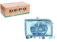 фото thumb №1, Фара h4 электрический цвет вкладыш: хромированный