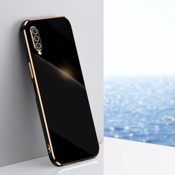 ГЛАМУРНЫЙ ЧЕХОЛ ДЛЯ SAMSUNG A70 СИЛИКОНОВЫЙ ЧЕХОЛ + СТЕКЛО