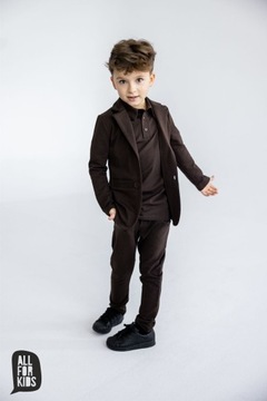 Коричневая куртка All For Kids 128/134