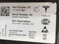 Tesla model 3 y рестайлинг  20- фара перед правый  full led европа  151495300d Оригинал, фото thumb
