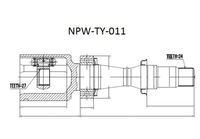 фото thumb №1, Nty 43030-33050 шарнір wew