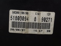 фото thumb №9, Fiat grande punto счетчик приборная панель 51803094