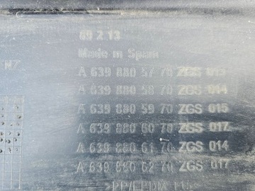 фото thumb №14, Бампер mercedes vito viano w639 рестайлінг 2010-2014 перед переднє 639