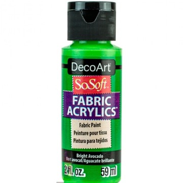 Farba do tkanin SOSOFT 59ml bright avocado DSS99