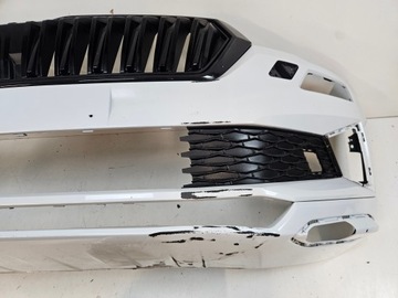 фото thumb №6, Skoda karoq rs рестайлінг 20- бампер переднє перед решітка 57a807221d