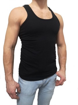 Футболка мужская черная однотонная, XL, 3 шт. в упаковке