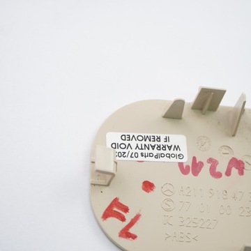 фото thumb №13, Mercedes w211 w219 заглушка сиденья левый перед beż