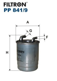 фото thumb №2, Фильтр топлива filtron pp841/9