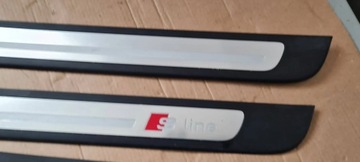 фото thumb №8, A6 c7 4g рестайлінг планка планки накладки порогові перед зад ліві праві