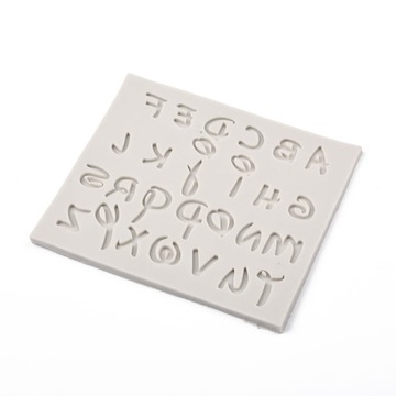 BFS454 Форма из силиконовой смолы БУКВЫ