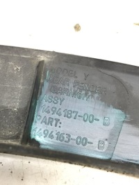 Tesla model y 2020 - молдинг крила задній ліва 1494187-00-b Ціна, фото thumb