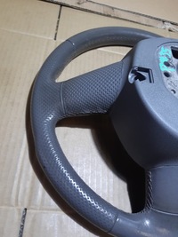 фото thumb №15, A6 c6 руль трёхспицевый подушка безопасности кожа 4f0419091h