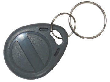 Брелок TAG RFID Уникальный 125 кГц T5577 EM4305 программируемый серый 2 шт.