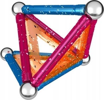 МАГНИТНЫЕ БЛОКИ GEOMAG БЛЕСКОВЫЕ ПАНЕЛИ 22 ЭЛЕМЕНТА