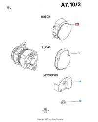 фото thumb №9, Защита тепловая генератора ford ka 96-08