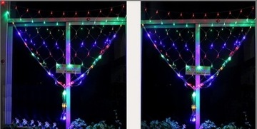 СЕТЧАТАЯ ШТОРА ВНУТРЕННЯЯ/ВНЕШНЯЯ ШТОРА 268LED 200x300см