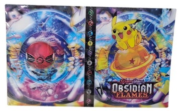 3D-альбом для коллекционных карточек POKEMON, 240 + 100 микс-карточек