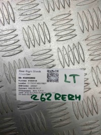 Амортизатор задній правий bmw 5 f10 2284047 4.4l бензиновий 412kw 2012 Ціна, фото thumb