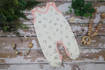 ДЕТСКИЕ КОЛЬЦА, ХЛОПКОВЫЕ КОЛЬЦА, МОЛНИЯ, размер 74 GARDEN /15a/