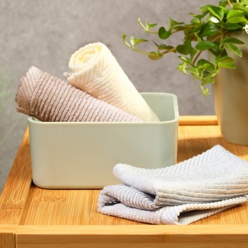 Полотенца многоразовые бамбуковые Babyono Natural Bamboo, 3 шт.