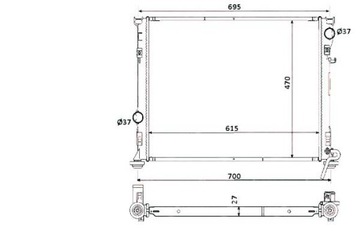 фото thumb №2, Nrf радіаторів chrysler 300c 04-